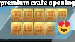 New premium crate opening pubg mobile 