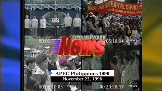 GMA NETWORK NEWS - APEC Philippines 1996 [25-NOVEMBER-1996]