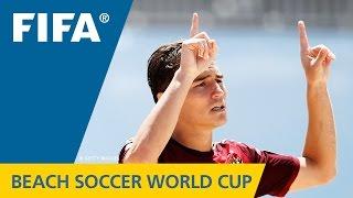 Beach Soccer World Cup BEST GOALS: Kirill ROMANOV (Russia v. Paraguay)