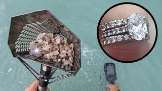 Searching South Florida Beaches for HUGE diamond rings!