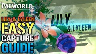 Palworld: How To Capture Lily & Lyleen Tower Boss! EASY (Capture Guide)