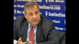 The Keene Sentinel editorial board meeting with Chris Christie