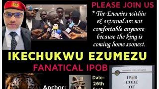 THE ENEMIES WITH & EXTERNAL ARE NOT COMFORTABLE. CHUKWU BLESS MAZI NNAMDI KANU