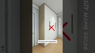 Young man's bedroom design