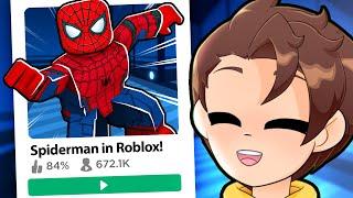 i found SPIDERMAN in ROBLOX!