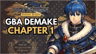 Fire Emblem Reimagined: Shadow Dragon Demake GBA ROM Hack - Chapter 1 Playthrough!