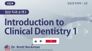 [베터플릭스] 임상견 치과학 1강 - 임상 치과 소개 1(Introduction to Clinical Dentistry 1)_강의