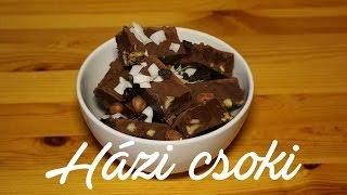 Házi csoki recept, Homemade chocolate, Hausgemachte Schokolade