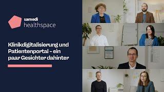 Patientenportal samedi healthspace: Ein Teil des Teams stellt sich vor