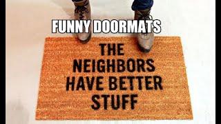 Funny Doormats - The Coolest Welcome Mats