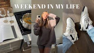 COZY WEEKEND | set active haul, opening packages, new nails, french onion soup & lunar new year