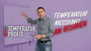 Rohrtemperatur messen - Oberflächentemperatur