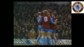 Leicester City 2 Aston Villa 4 - League Div 1 - 4th April 1981