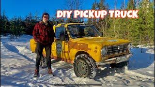 ПОСТРОИЛ ПИКАП ИЗ ЖИГУЛЕЙ СВОИМИ РУКАМИ | DIY PICKUP TRUCK FROM VAZ 2101