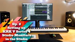 Ep 2: Setting up KRK V4 Series 4 Studio Monitors with Matthew Aasen