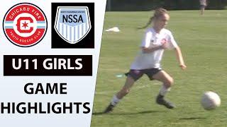 Chicago Fire vs. North Suburban - 2013 U11 Girls Soccer Game Highlights [May 19 2024]