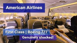 American Airlines | 777 First Class | Genuinely shocked!