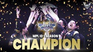 THE DOMINATION OF RRQ HOSHI | CHAMPION OF MPL INDONESIA SEASON 9