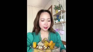 Vy mời MọiNgười ăn món bí hầm #food #foodclips #shorts