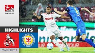 Terrific 5 Goals | 1. FC Köln - Eintracht Braunschweig 5-0 | Highlights | Matchday 3 - Bundesliga 2