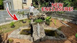 MASSIVE GATOR Pond Is FINISHED!! Pt. 3