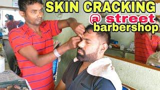 Skin cracking head massage | neck cracking | face massage by Mithu's freind | ASMR