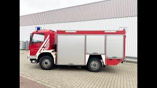 DAIMLER-BENZ Atego 925 4x4, Seilwinde, Einzelbereifung, Rüstwagen RW1