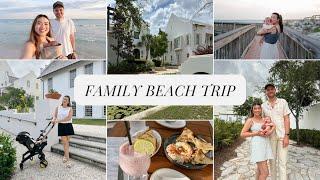 Our first trip as a family of three - everything has changed ️ 30A Florida beach vacation | VLOG