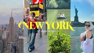 10 Days in NYC  My lifetime travel destination New York VLOG