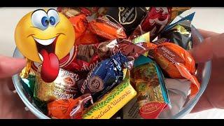 ASMR Unpacking of various sweets. You won't believe what's inside the beautiful wrappers!