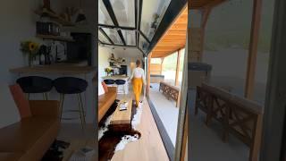 Tour this shipping container home right outside of Glacier National Park!