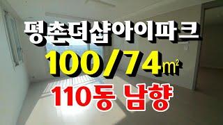 평촌더샵아이파크 아파트 100/74㎡ 110동 남향