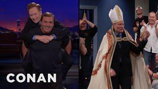 Conan Is Still Workshopping New Set Entrances | CONAN on TBS