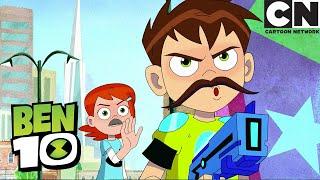 Ben 10 Juega La Etiqueta Láser | Ben 10 Español | Cartoon Network