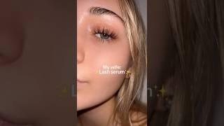 Pov: you found the best lash serum!⏳