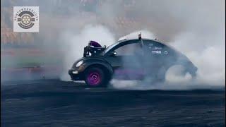 LILMONSTR burnout at THANK GOD IT'S FRYDAY sponsored by Calidi Co. 20th December 2024 Sydney Dragway