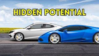 How to THRASH a Lambo with a HONDA CIVIC... 