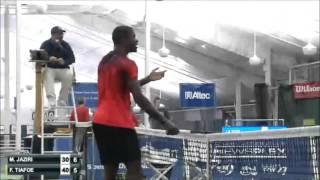 EPIC FAIL Frances Tiafoe :)