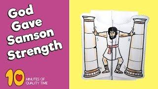 Samson Bible Craft - Bible Activities for Kids