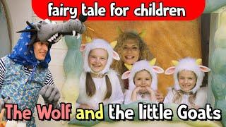 Bumblee and Ladybelle - the Wolf and the little goats - fairy tale for children #forkids #funnysong