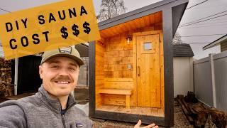 DIY Sauna Cost Breakdown + Lessons Learned