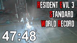 Resident Evil 3 Standard Speedrun Former World Record - 47:48