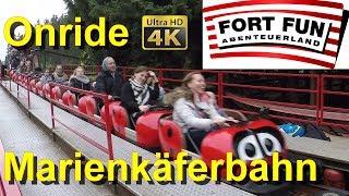 Marienkäferbahn - Fort Fun (4K / Onride / POV) Fort Fun Achterbahn onride Marienkäfer Tivoli Coaster