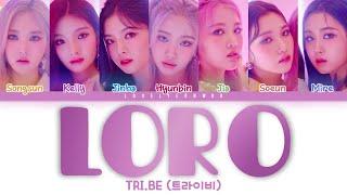 TRI.BE (트라이비) – LORO Lyrics (Color Coded Han/Rom/Eng)