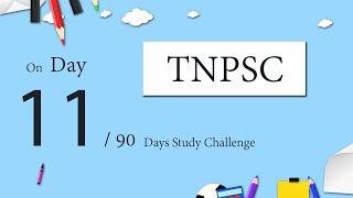 10 Hours TNPSC Study Vlog Live #11 (90 Days Study Challenge) [24-Apr-21 Sat - Session 2] Tamil