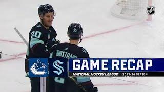 Canucks @ Kraken 9/28 | NHL Highlights 2023