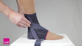 Levamed® – How to Fit and Apply the Ankle Support Sleeve | medi USA