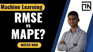 RMSE Vs MAPE which is better | Data Science Interview Questions and Answers | Thinking Neuron