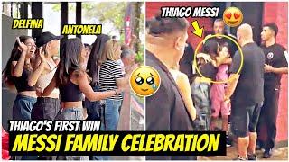 Thiago Messi First Win Sparks an Emotional Celebration from Antonella at Newell's Cup