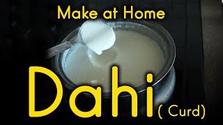 Dahi  | Curd | How to make at home | Jag Punjabi TV